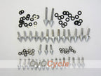 Boulons de visière pour Suzuki GSXR1300 Hayabusa 99-07 - Argent #OYO87903363