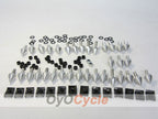 Boulons de vis de carénage pour Yamaha YZF-R1 04-06 - Argent #OYO87903371