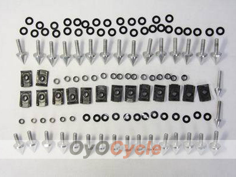 Boulons de vis de carénage pour Yamaha YZF-R1 02-03 - Argent #OYO87903374