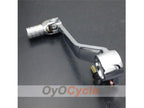 Levier de pédale de frein et de sélecteur rabattable pour Kawasaki 98-04 NINJA ZX-6R #OYO87904015