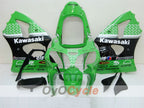 Kit de carénage injecté pour NINJA ZX-6R 00-02 - Vert, noir - Nakano #OYO87901726