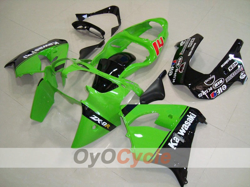 Kit de carénage pour NINJA ZX-9R 00-01 - Vert, noir - Nakano #OYO87903038 Image principale du produit
