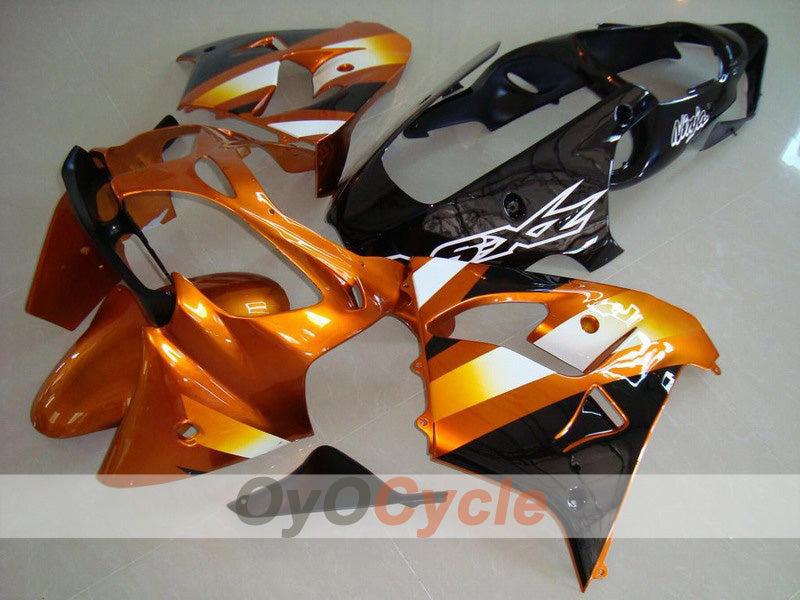 Kit de carénage pour NINJA ZX-9R 00-01 - Orange, Noir - Style usine #OYO87903045