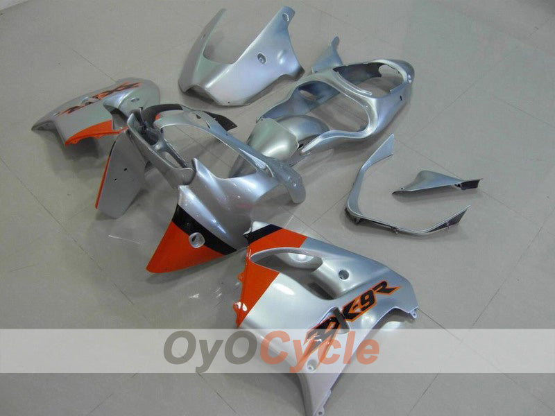 Kit de carénage pour NINJA ZX-9R 00-01 - Orange, Argent - Style usine #OYO87903046