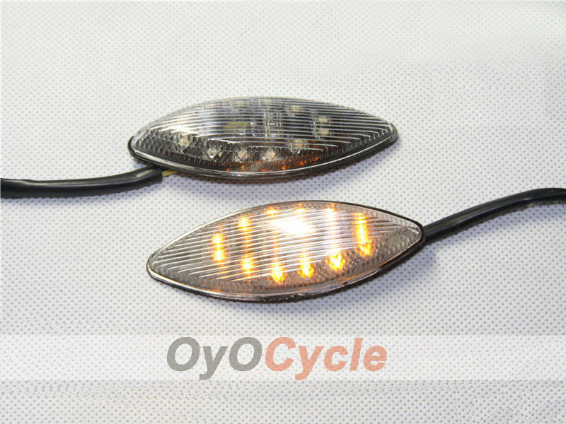 Cabochon de clignotant LED pour Kawasaki 2006-2007 NINJA ZX-14R #OYO87903857