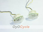 Lentille de clignotant à LED pour Suzuki 2001-2004GSXR1000 #OYO87903811